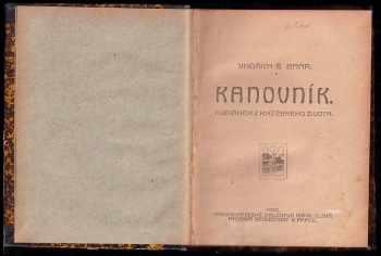Jindřich Šimon Baar: Kanovník