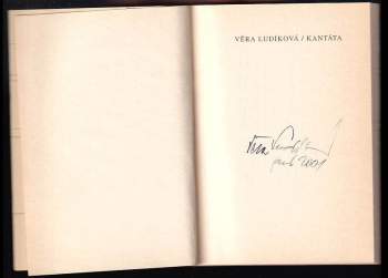 Věra Ludíková: Kantáta