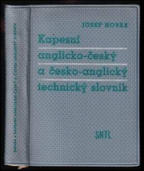 Kapesní anglicko-český a česko-anglický technický slovník