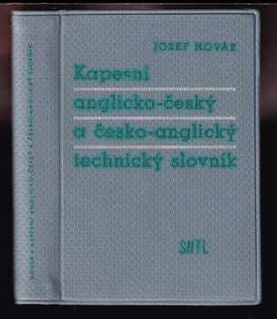 Kapesní anglicko-český a česko-anglický technický slovník
