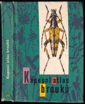 Kapesní atlas brouků s určovacím klíčem vyobrazených druhů