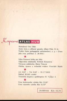 Albert Pilát: Kapesní atlas hub