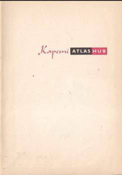 Albert Pilát: Kapesní atlas hub