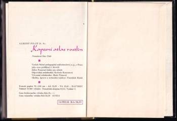 Albert Pilát: Kapesní atlas rostlin