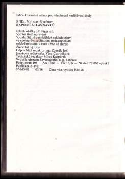 Miroslav Bouchner: Kapesní atlas savců