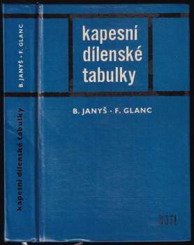 Kapesní dílenské tabulky