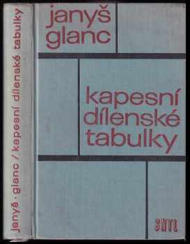 Kapesní dílenské tabulky