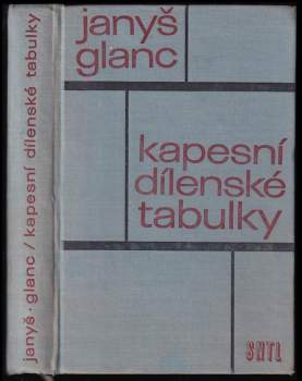 Kapesní dílenské tabulky