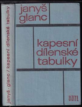 Kapesní dílenské tabulky