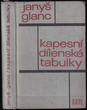 Kapesní dílenské tabulky