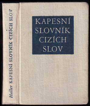 Jiří Haller: Kapesní slovník cizích slov