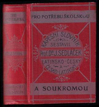 Kapesní slovník latinsko-český a česko-latinský