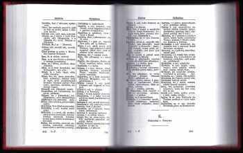 Kapesní slovník latinsko-český a česko-latinský a latinská slova používaná v češtině