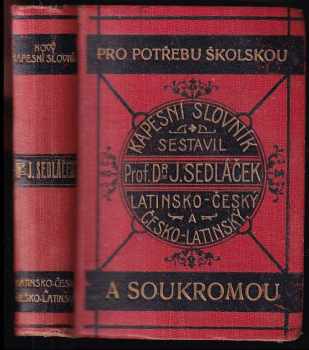Nový kapesní slovník latinsko-český a česko-latinský
