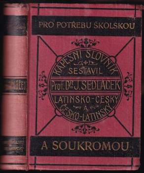 Kapesní slovník latinsko-český a česko-latinský