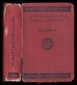 Kapesní slovník německo-český a česko-německý