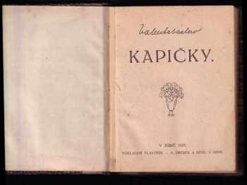 Václav Valenta: Kapičky