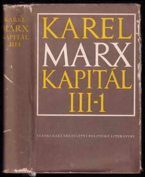 Karl Marx: Kapitál III-1
