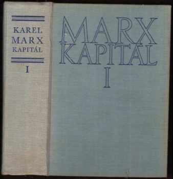 Kapitál : Díl první, kniha první - kritika politické ekonomie - Karl Marx (1978, Svoboda) - ID: 56357