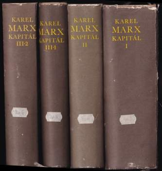 Kapitál- Kritika politické ekonomie