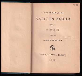 Rafael Sabatini: Kapitán Blood