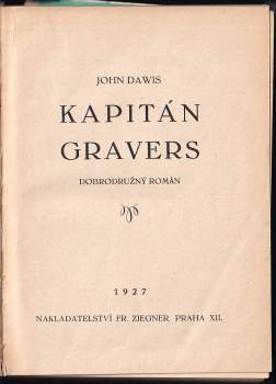 John Dawis: Kapitán Gravers I. díl + II.díl