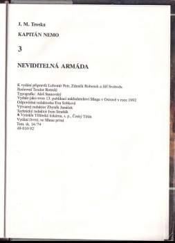 J. M Troska: Kapitán Nemo