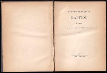 Harvey Fergusson: Kapitol