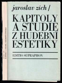 Kapitoly a studie z hudební estetiky