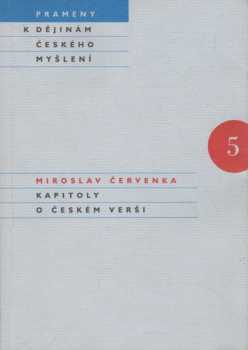 Kapitoly o českém verši