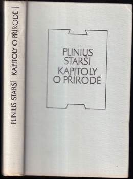 Plinius: Kapitoly o přírodě