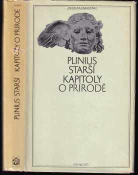 Kapitoly o přírodě : (Naturalis historia) - Plinius (1974, Svoboda) - ID: 706531