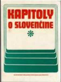 Kapitoly o slovenčine