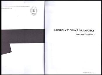 Kapitoly z české gramatiky