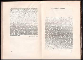 Jan Mukařovský: Kapitoly z české poetiky