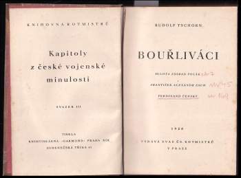 Rudolf Tschorn: Kapitoly z české vojenské minulosti