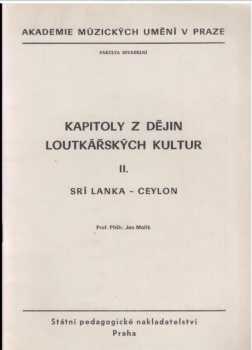 Kapitoly z dějin loutkářských kultur