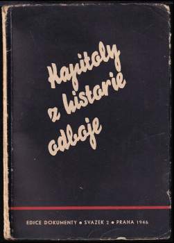 Kapitoly z historie odboje