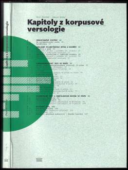 Kapitoly z korpusové versologie