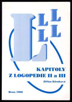 Kapitoly z logopedie