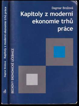 Kapitoly z moderní ekonomie trhů práce