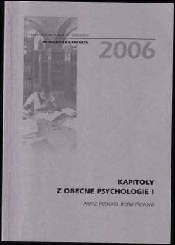Kapitoly z obecné psychologie I