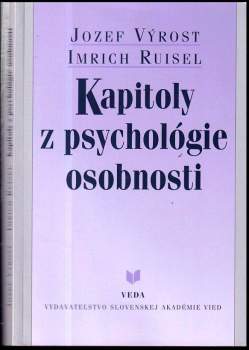 Kapitoly z psychológie osobnosti