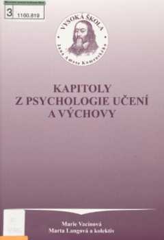 Kapitoly z psychologie učení a výchovy