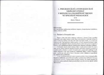 Jarmila Pipeková: Kapitoly ze speciální pedagogiky
