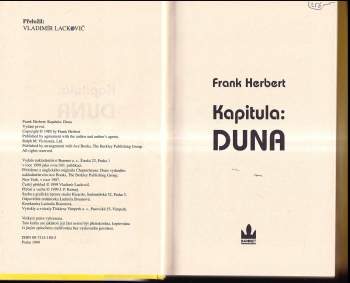 Frank Herbert: Kapitula: Duna