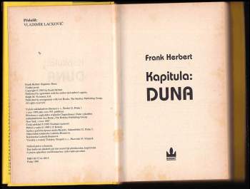 Frank Herbert: Kapitula: Duna