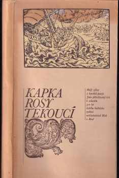 Kapka rosy tekoucí