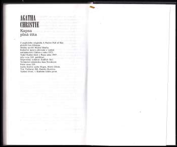 Agatha Christie: Kapsa plná žita
