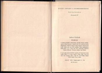 Jakov Volček: Karaj